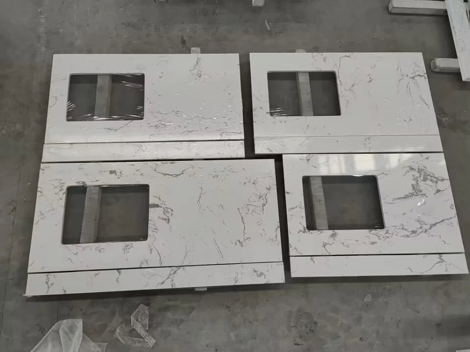 Quartz Vanity Top With Sink
